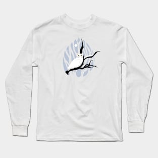 Snowy Meowl Long Sleeve T-Shirt